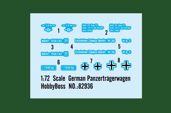 Збірна модель 1/72 Німецький залізничний бронепоїзд БП-42 HobbyBoss 82936 детальное изображение Железная дорога 1/72 Железная дорога