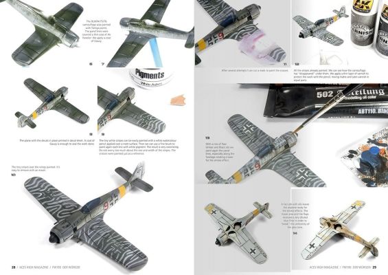 ACES HIGH ISSUE 11 FW 190 DER WÜRGER - English детальное изображение Журналы Литература