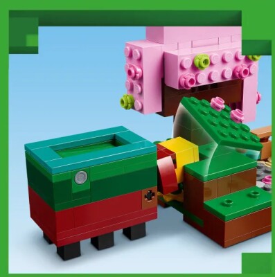 LEGO Minecraft  Blooming cherry orchard 21260 детальное изображение LEGO Minecraft Lego