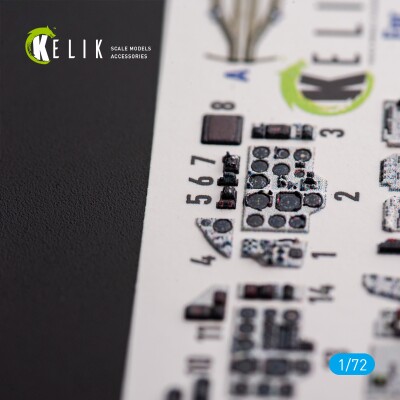 SU-17M4P/22M4 3D декаль інтер'єр для комплекту ModelSvit 1/72 KELIK K72167 детальное изображение 3D Декали Афтермаркет