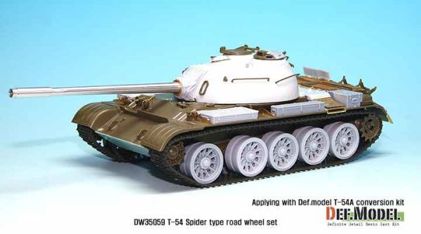  T-54 Spider roadwheel set  детальное изображение Смоляные колёса Афтермаркет