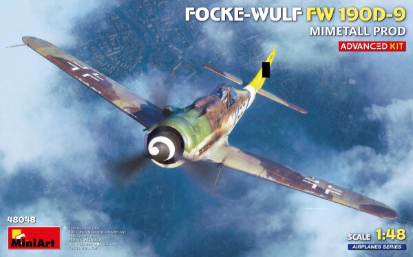 Збірна модель 1/48 Літак Focke Wulf Fw-190 D-9 - Mimetall Produciotn Miniart 48048 детальное изображение Самолеты 1/48 Самолеты