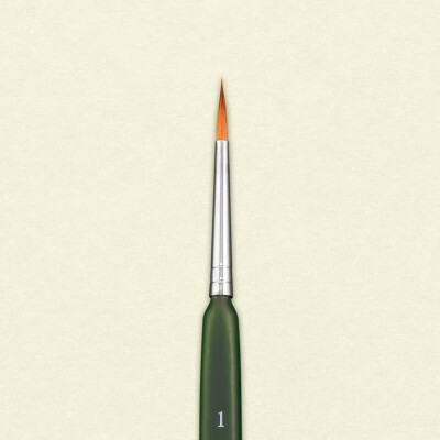 Пензель з натурального волосся Avant Garde Green Line 1 AGG-1 детальное изображение Кисти Инструменты