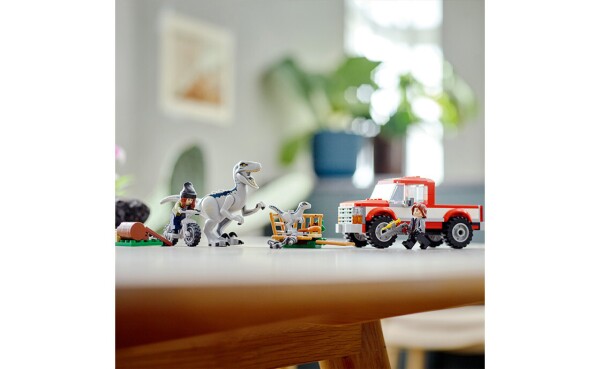 Конструктор Охота на Блу и Бета-велоцираптора LEGO Jurassic World 76946 детальное изображение Jurassic Park Lego