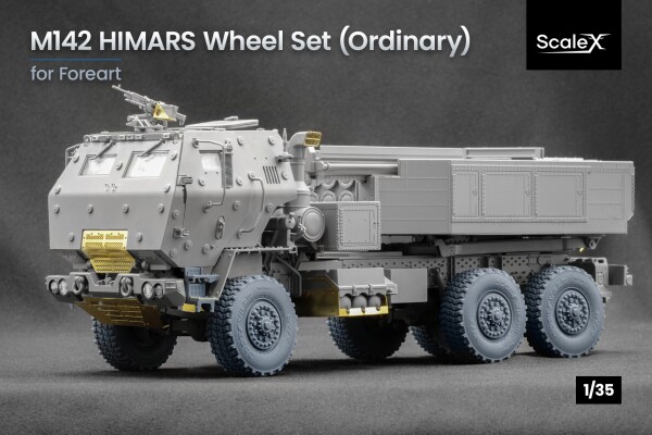 Набор колес для М142 Хаймарс от Foreart ScaleX WM 35024 детальное изображение Колёса Афтермаркет