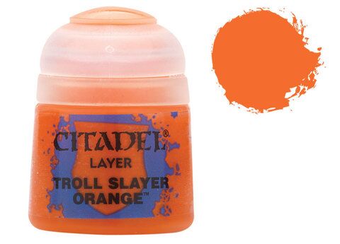 Citadel Layer: TROLL SLAYER ORANGE  детальное изображение Акриловые краски Краски