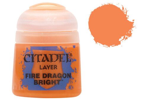 Citadel Layer: FIRE DRAGON BRIGHT детальное изображение Акриловые краски Краски