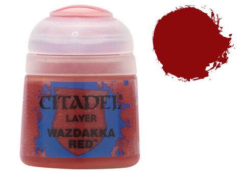 Citadel Layer: WAZDAKKA RED детальное изображение Акриловые краски Краски