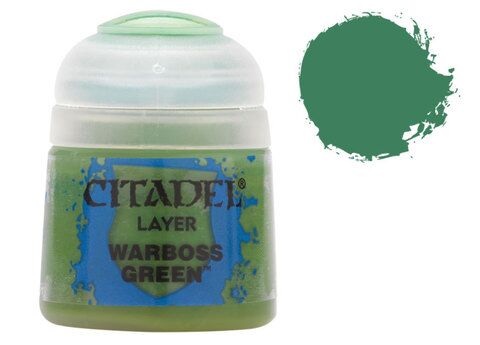 Citadel Layer: WARBOSS GREEN детальное изображение Акриловые краски Краски