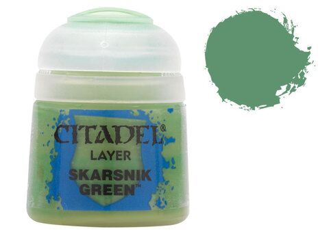 Citadel Layer: SKARSNIK GREEN детальное изображение Акриловые краски Краски