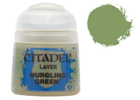 Citadel Layer: NURGLING GREEN детальное изображение Акриловые краски Краски