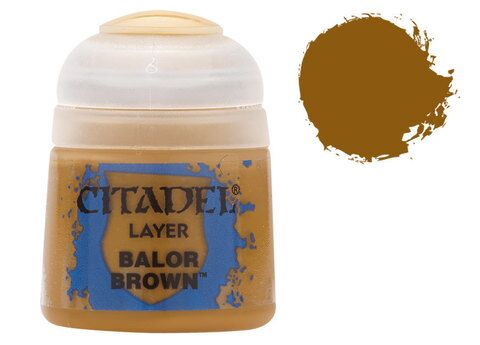 Citadel Layer: BALOR BROWN детальное изображение Акриловые краски Краски