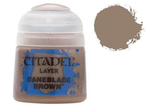Citadel Layer: BANEBLADE BROWN детальное изображение Акриловые краски Краски