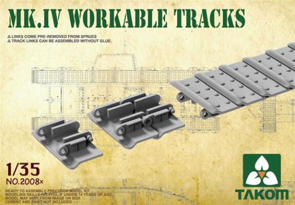 Mk IV Workable Tracks детальное изображение Траки Афтермаркет