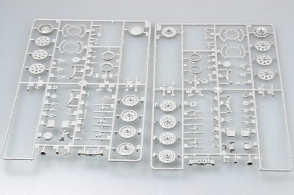 Scale model 1/35 German Sd.Kfz.7 Mittlere Zugkraftwagen 8t (late version) Trumpeter 01507 детальное изображение Автомобили 1/35 Автомобили