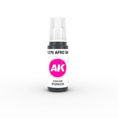 Acrylic paint AFRO SHADOW – COLOR PUNCH AK-interactive AK11276 детальное изображение General Color AK 3rd Generation