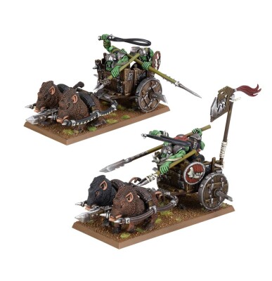 OLD WORLD ORC &amp; GOBLIN TRIBES: ORC BOAR CHARIOTS детальное изображение THE OLD WORLD WARHAMMER Age of Sigmar