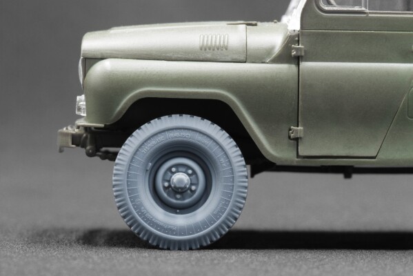 Wheel set for UAZ 469 by Trumpeter ScaleX WM 35007 детальное изображение Колёса Афтермаркет