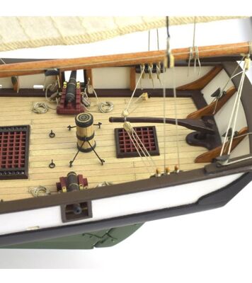 American Schooner Harvey 1:60. Wooden Model Ship Kit детальное изображение Корабли Модели из дерева