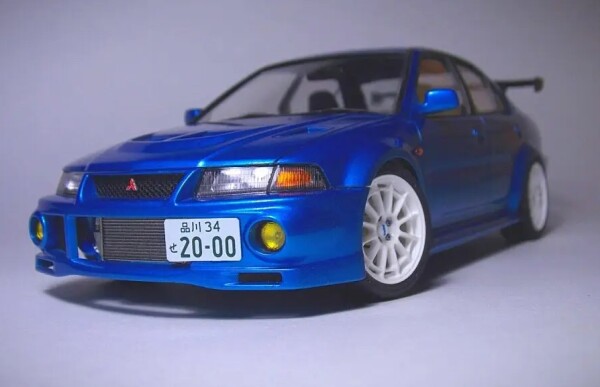 Збірна модель 1/24 Автомобіль Mitsubishi Lancer Evolution VI Tamiya 24213 детальное изображение Автомобили 1/24 Автомобили