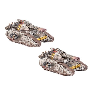 Ігровий набір Warhammer 40000 - THE HORUS HERESY: LEGIONES ASTARTES - FELLBLADE/GLAIVE SUPER-HEAVY TANKS детальное изображение Ересь Хоруса WARHAMMER 40,000