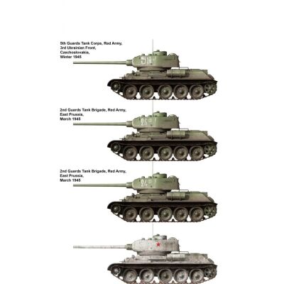 Збірна модель 1/35  радянський танк T34-85 With 5 Resin figure Border Model BT-027 детальное изображение Бронетехника 1/35 Бронетехника