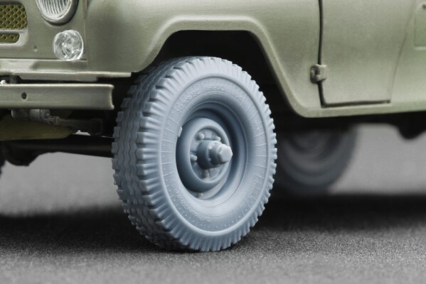 Wheel set for UAZ 469 by Trumpeter ScaleX WM 35007 детальное изображение Колёса Афтермаркет