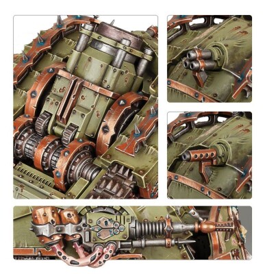 Ігровий набір Warhammer 40000 - DEATH GUARD: POXWROUGHT VECTOR детальное изображение Гвардия Смерти Армии Хаоса