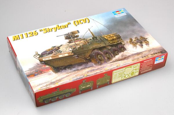 Збірна модель 1/35 Американський БТР Stryker Trumpeter 00375 детальное изображение Бронетехника 1/35 Бронетехника