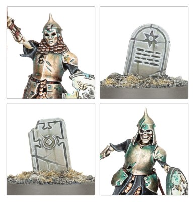 Ігровий набір AGE OF SIGMAR: SPEARHEAD - SOULBLIGHT GRAVELORDS BLOODCRAVE HUNT детальное изображение Владыки Душегубства Смерть
