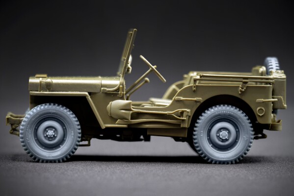 Набір коліс (з деформацією) для U.S Willys MB ScaleX WW 35001S детальное изображение Колёса Афтермаркет