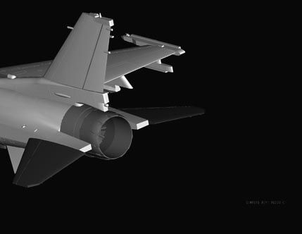 Сборная модель американского реактивного истребителя F-16D Fighting Falcon детальное изображение Самолеты 1/72 Самолеты