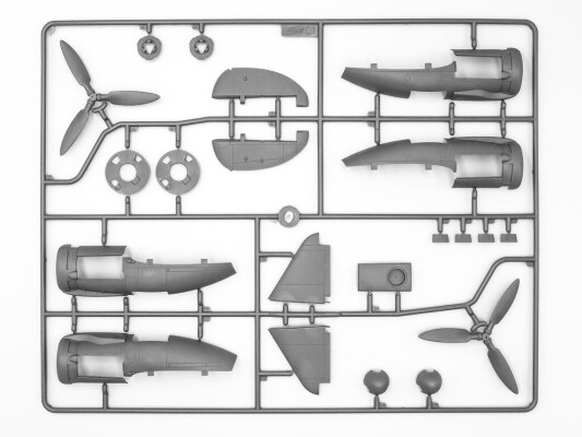 Сборная модель 1/48 Истребитель Ju 88P-1 ICM 48228 детальное изображение Самолеты 1/48 Самолеты