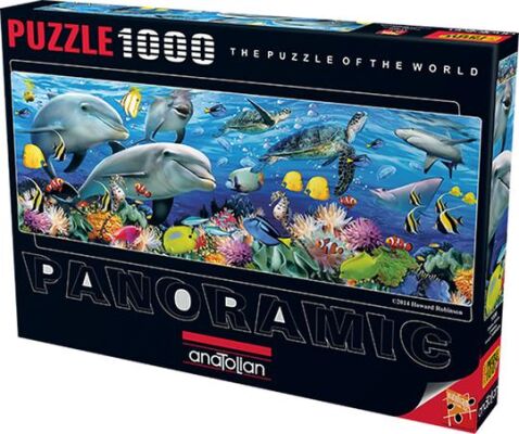 Puzzle &quot;Undersea&quot; 1000pcs детальное изображение 1000 элементов Пазлы