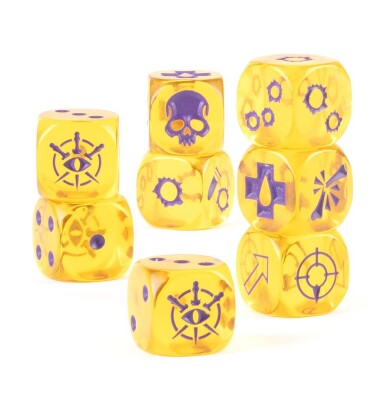 Игровые кубы Warhammer NECROMUNDA: HOUSE ESCHER DICE детальное изображение Кубы WARHAMMER 40,000