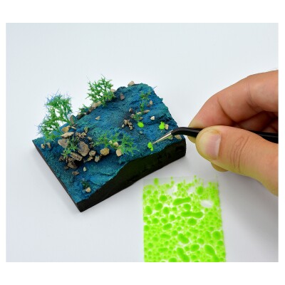 Radioactive Green Moss / Радиоактивный зелёный мох AK-Interactive 8133 детальное изображение Аксессуары Диорамы