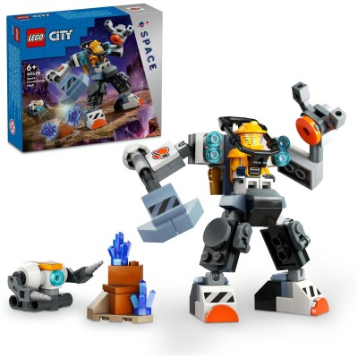 Конструктор LEGO City Костюм робота для конструювання в космосі 60428 детальное изображение City Lego