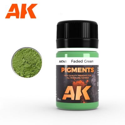 Faded green pigment 35 ml / Сухой пигмент &quot;Высцветший зелёный цвет&quot; 35 мл детальное изображение Пигменты Weathering