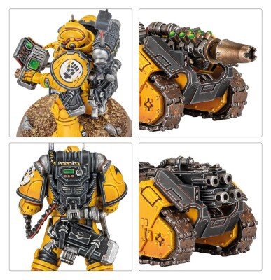 Игровой набор Warhammer 40000 - THE HORUS HERESY: LEGIONES ASTARTES - RAPIER QUAD HEAVY BOLTERS детальное изображение Ересь Хоруса WARHAMMER 40,000