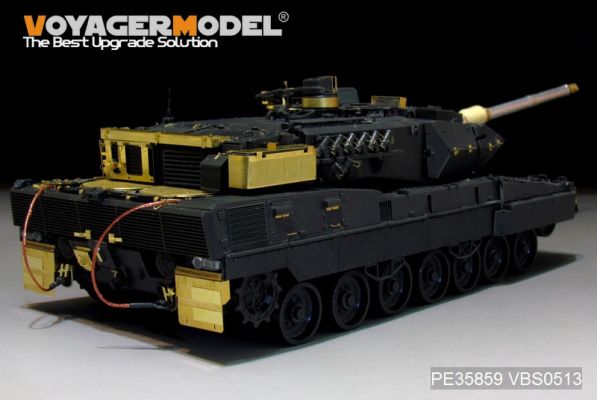 Modern German Leopard 2A7 Basic(MENG TS 35-027) детальное изображение Фототравление Афтермаркет
