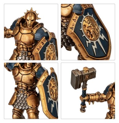 Ігровий набір Warhammer AGE OF SIGMAR - STORMCAST ETHERNALS + PAINT SET детальное изображение Вечные Громовержцы Порядок