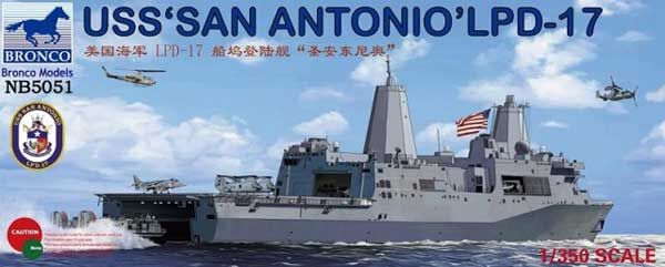 USS SAN ANTONIO (LPD-17) детальное изображение Флот 1/350 Флот