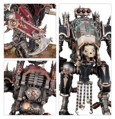 Ігровий набір Warhammer 40000: CHAOS KNIGHTS - HOUNDPACK LANCE детальное изображение Космический Десант Хаоса Армии Хаоса
