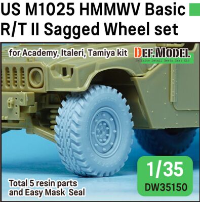 US M1025 HMMWV Basic R/T II детальное изображение Смоляные колёса Афтермаркет