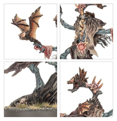 Ігровий набір Warhammer AGE OF SIGMAR - SPEARHEAD: FLESH-EATER COURTS - HIGH FALCONER FELGRYN детальное изображение Дворы Пожирателей Плоти Смерть