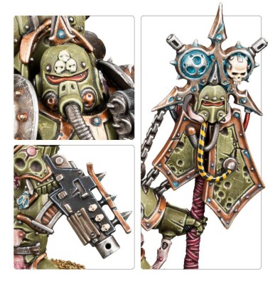 DEATH GUARD: PLAGUE MARINE ICON BEARER детальное изображение Гвардия Смерти Армии Хаоса