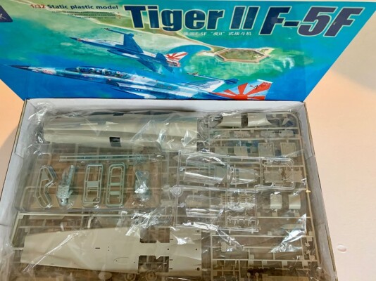 Scale model 1/32 Airplane F-5F &quot;Tiger II&quot; Zimi 32019 детальное изображение Самолеты 1/32 Самолеты