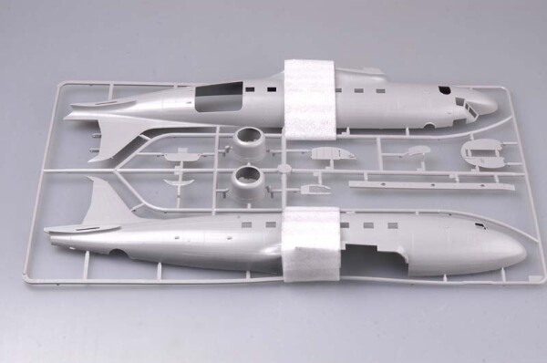 Scale model 1/48 Transport aircraft C-47A Skytrain Trumpeter 02828 детальное изображение Самолеты 1/48 Самолеты