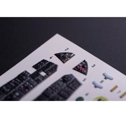 McDonnell F-101 A/C VooDoo 3D декаль інтер'єр для комплекту Zimi Model / KittyHawk 1/48 KELIK K48135 детальное изображение 3D Декали Афтермаркет