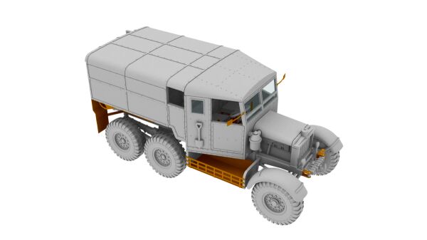 Сборная модель артиллерийского тягача Scammell Pioneer R100 детальное изображение Автомобили 1/72 Автомобили